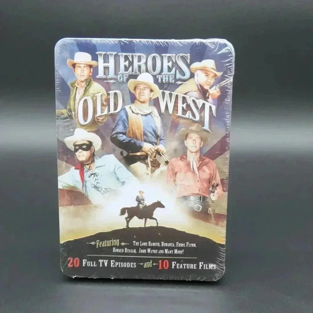 Brand new HEROES OF THE OLD WEST Movies Western 4 dvds
